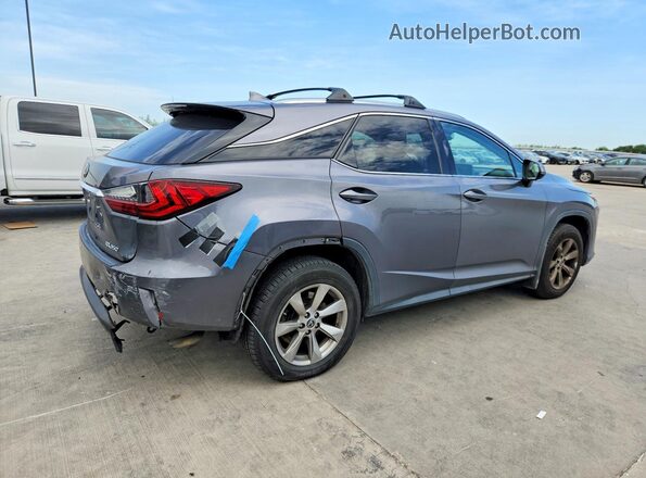2T2BZMCA4JC145393 2018 LEXUS RX Gray Trasero derecho