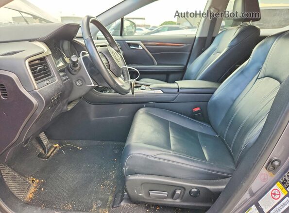 2T2BZMCA4JC145393 2018 LEXUS RX Gray Vista interior delantera