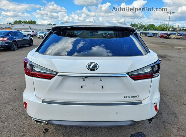 2T2BZMCA4JC150898 2018 LEXUS RX Белый Вид сзади