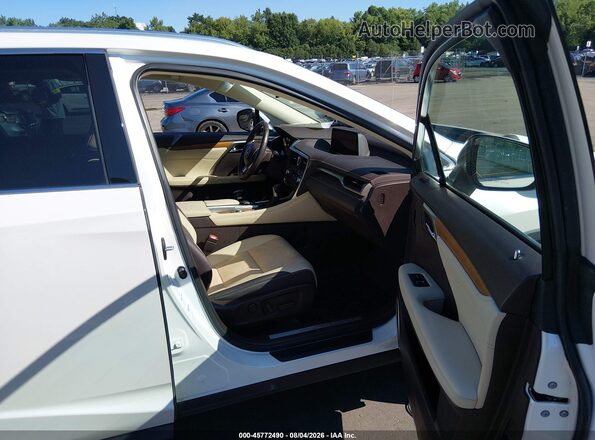 2T2BZMCA4JC153283 2018 LEXUS RX 350 White Front interior view