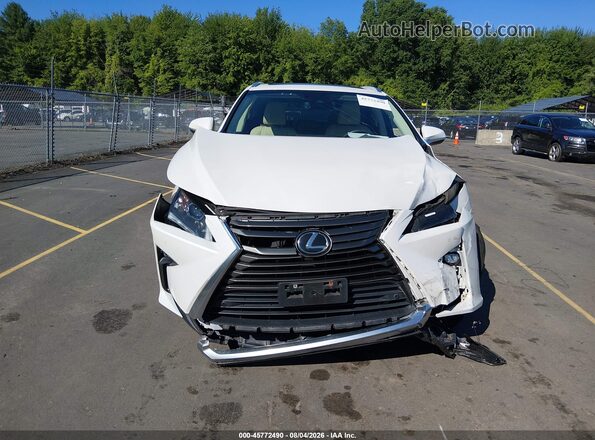 2T2BZMCA4JC153283 2018 LEXUS RX 350 White Instrument cluster view