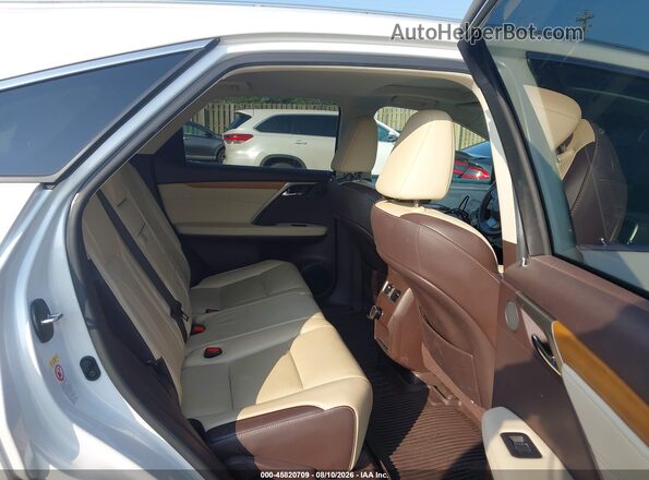 2T2BZMCA4JC160864 2018 LEXUS RX 350 White VIN კოდის სტიკერის ხედი