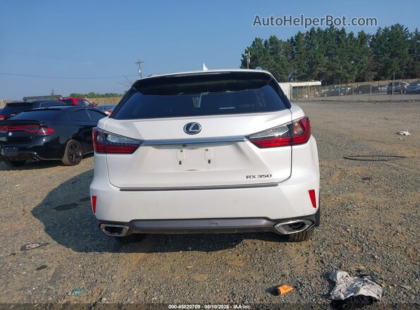 2T2BZMCA4JC160864 2018 LEXUS RX 350 White 
