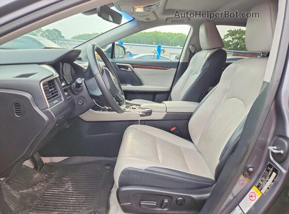 2T2BZMCA4KC172286 2019 LEXUS RX Gray Vista interior delantera