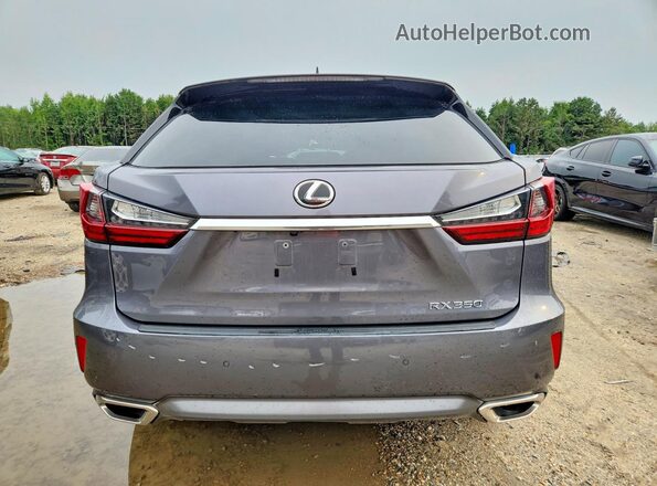 2T2BZMCA4KC172286 2019 LEXUS RX Gray Vista trasera