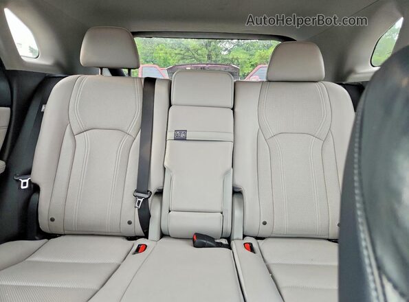 2T2BZMCA4KC172286 2019 LEXUS RX Gray Vista de los asientos traseros