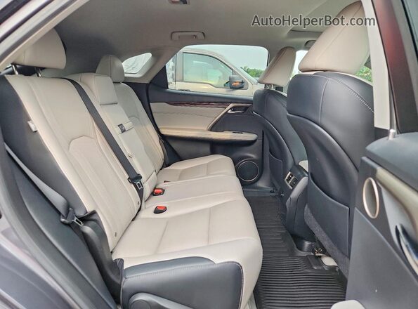 2T2BZMCA4KC172286 2019 LEXUS RX Gray Vista interior trasera