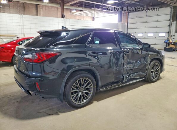 2T2BZMCA4KC202287 2019 LEXUS RX Black Trasero derecho