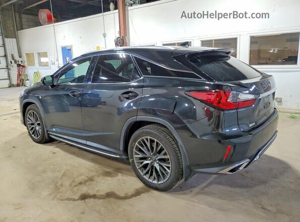 2T2BZMCA4KC202287 2019 LEXUS RX Black Trasero izquierdo