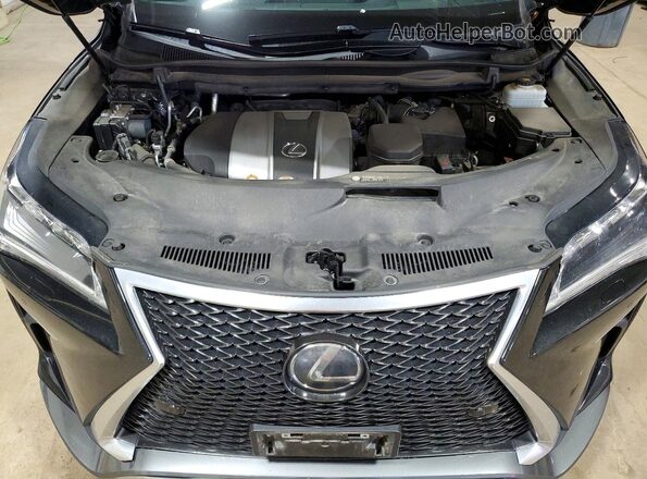 2T2BZMCA4KC202287 2019 LEXUS RX Black Vista del compartimento del motor