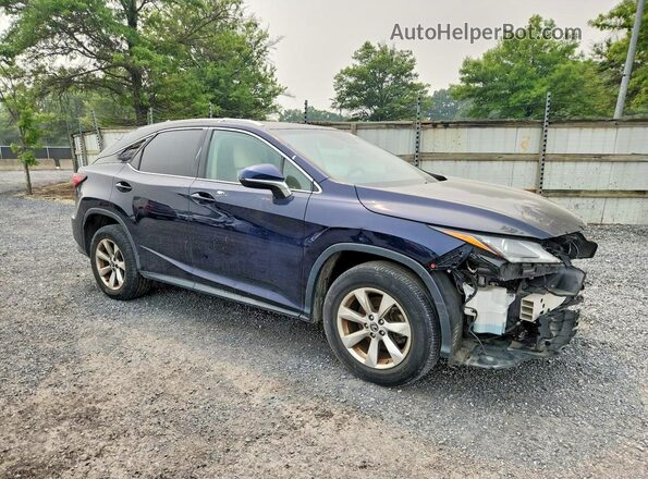 2T2BZMCA4KC205741 2019 LEXUS RX Blue Przód prawy