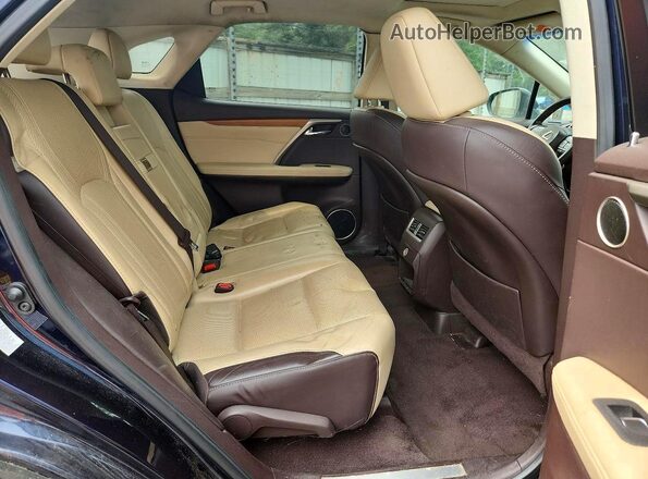 2T2BZMCA4KC205741 2019 LEXUS RX Blue Widok zestawu wskaźników