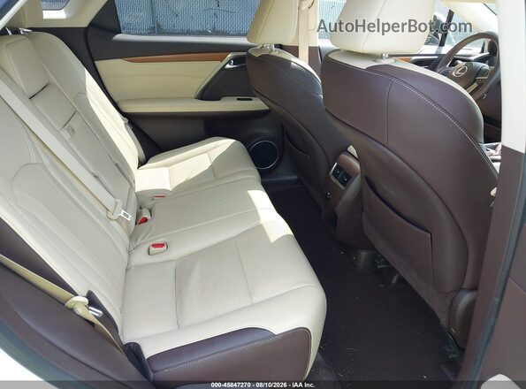2T2BZMCA5GC037373 2016 LEXUS RX 350 White Widok naklejki z numerem VIN