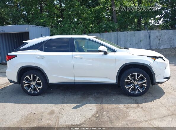 2T2BZMCA5GC037373 2016 LEXUS RX 350 White Widok zestawu wskaźników