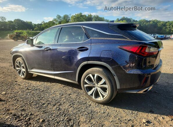 2T2BZMCA5GC037826 2016 LEXUS RX Blue Задня ліва чверть
