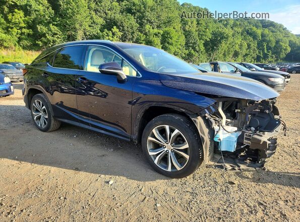 2T2BZMCA5GC037826 2016 LEXUS RX Blue Передня права чверть