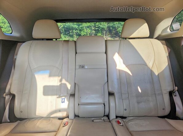 2T2BZMCA5GC037826 2016 LEXUS RX Blue Вид задніх сидінь