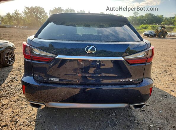 2T2BZMCA5GC037826 2016 LEXUS RX Blue Вид ззаду