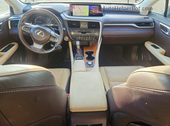 2T2BZMCA5GC037826 2016 LEXUS RX Blue Вид панелі приладів