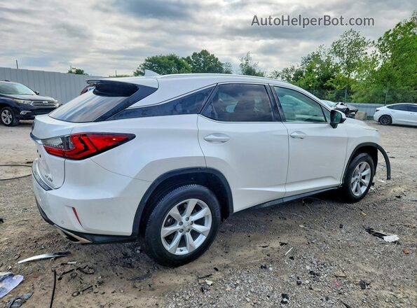 2T2BZMCA5GC037874 2016 LEXUS RX White Trasero derecho