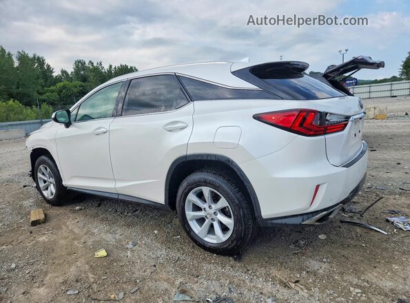 2T2BZMCA5GC037874 2016 LEXUS RX White Trasero izquierdo