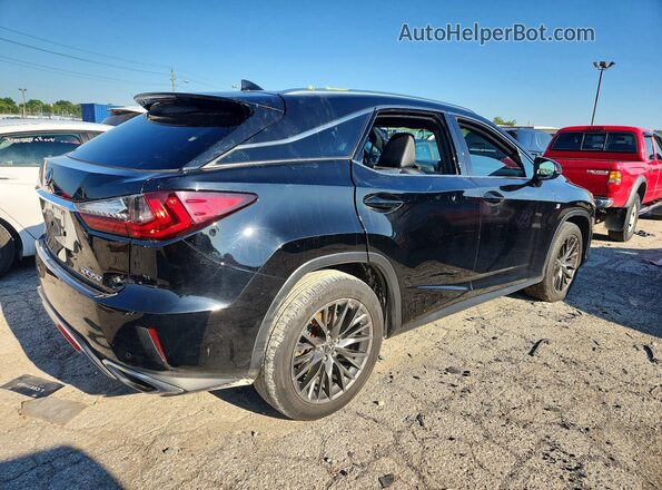 2T2BZMCA5GC045361 2016 LEXUS RX Black უკანა მარჯვენა