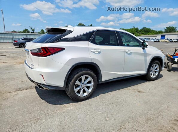 2T2BZMCA5HC057432 2017 LEXUS RX White Задня права чверть