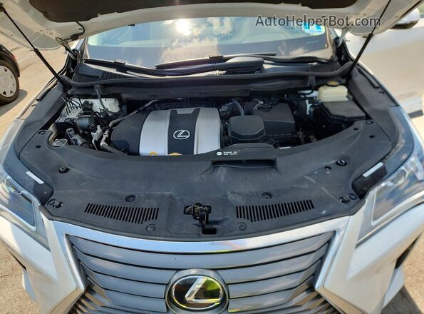 2T2BZMCA5HC057432 2017 LEXUS RX White Вид підкапотного простору