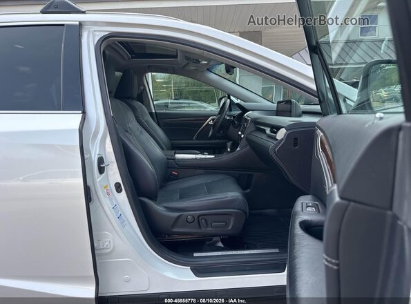 2T2BZMCA5HC070875 2017 LEXUS RX 350 White Вид салону спереду