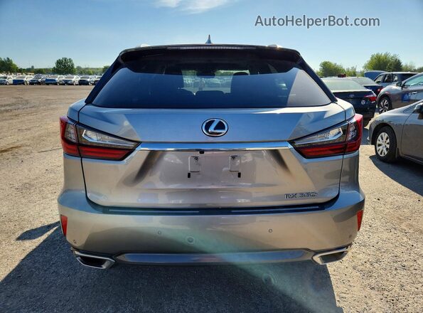 2T2BZMCA5HC074098 2017 LEXUS RX Silver Widok z tyłu