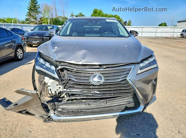 2T2BZMCA5HC074098 2017 LEXUS RX Silver Widok z przodu