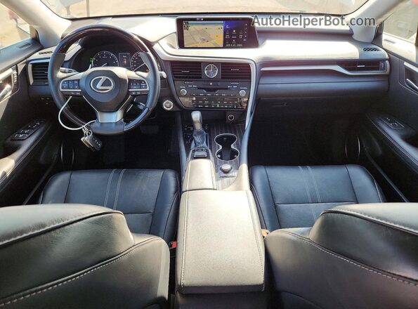 2T2BZMCA5HC074098 2017 LEXUS RX Silver Widok deski rozdzielczej