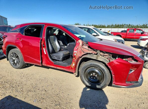 2T2BZMCA5HC098112 2017 LEXUS RX Red Przód prawy