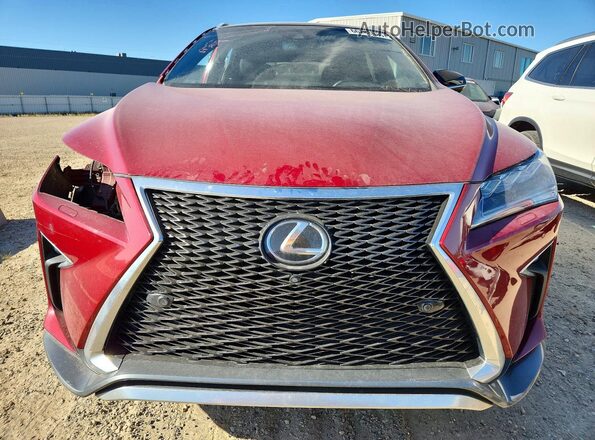 2T2BZMCA5HC098112 2017 LEXUS RX Red Դիմացի տեսք