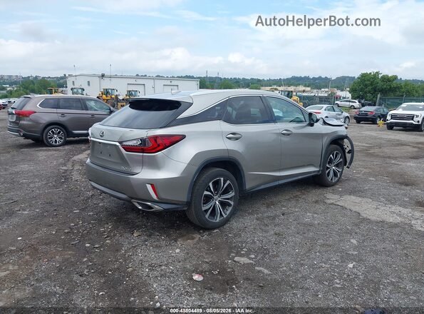2T2BZMCA5HC125504 2017 LEXUS RX 350 Silver Trasero derecho
