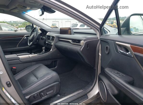 2T2BZMCA5HC125504 2017 LEXUS RX 350 Silver Vista interior delantera
