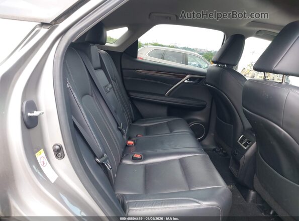2T2BZMCA5HC125504 2017 LEXUS RX 350 Silver Vista de la etiqueta del VIN