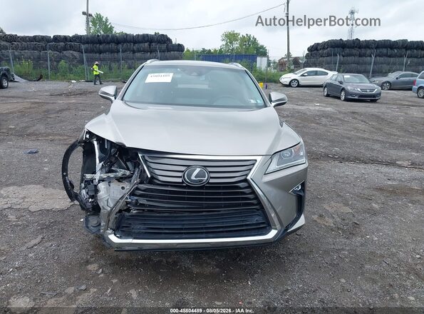 2T2BZMCA5HC125504 2017 LEXUS RX 350 Silver Vista del cuadro de instrumentos