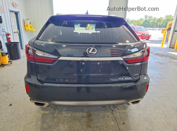 2T2BZMCA5JC143281 2018 LEXUS RX Black Widok z tyłu