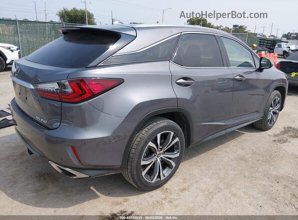 2T2BZMCA5JC149730 2018 LEXUS RX 350 Gray უკანა მარჯვენა