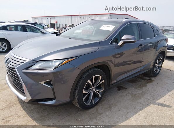 2T2BZMCA5JC149730 2018 LEXUS RX 350 Gray წინა მარცხენა ხედი სამი მეოთხედიდან