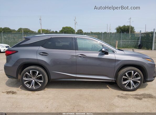 2T2BZMCA5JC149730 2018 LEXUS RX 350 Gray უკანა სალონის ხედი