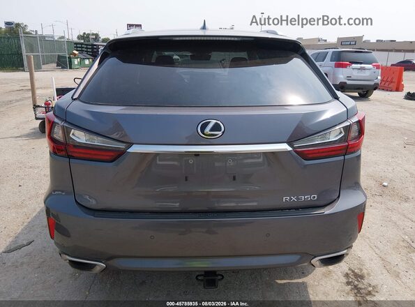 2T2BZMCA5JC149730 2018 LEXUS RX 350 Gray 
