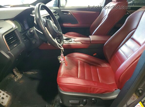 2T2BZMCA6GC006486 2016 LEXUS RX Gray Front interior view
