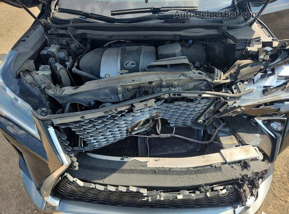 2T2BZMCA6GC053310 2016 LEXUS RX Black Շարժիչի բաժամունքի տեսք