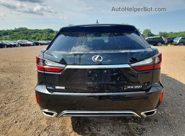 2T2BZMCA6GC053310 2016 LEXUS RX Black Հետևի տեսք