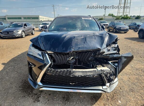 2T2BZMCA6GC053310 2016 LEXUS RX Black Դիմացի տեսք