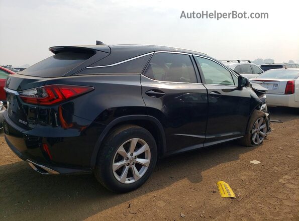 2T2BZMCA6HC070156 2017 LEXUS RX Black უკანა მარჯვენა