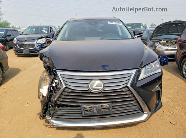 2T2BZMCA6HC070156 2017 LEXUS RX Black წინა ხედი