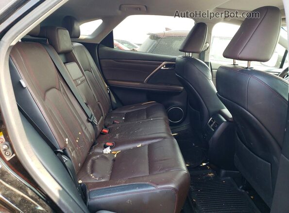 2T2BZMCA6HC070156 2017 LEXUS RX Black უკანა სალონის ხედი